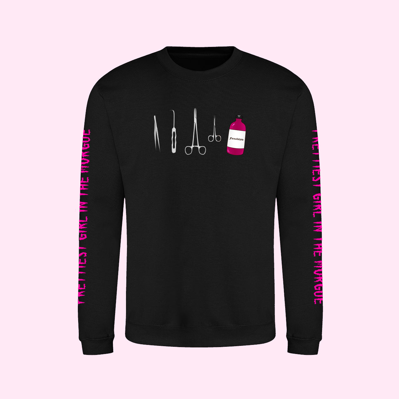 Prettiest Girl In The Morgue Sweater (Sizes S-5XL)