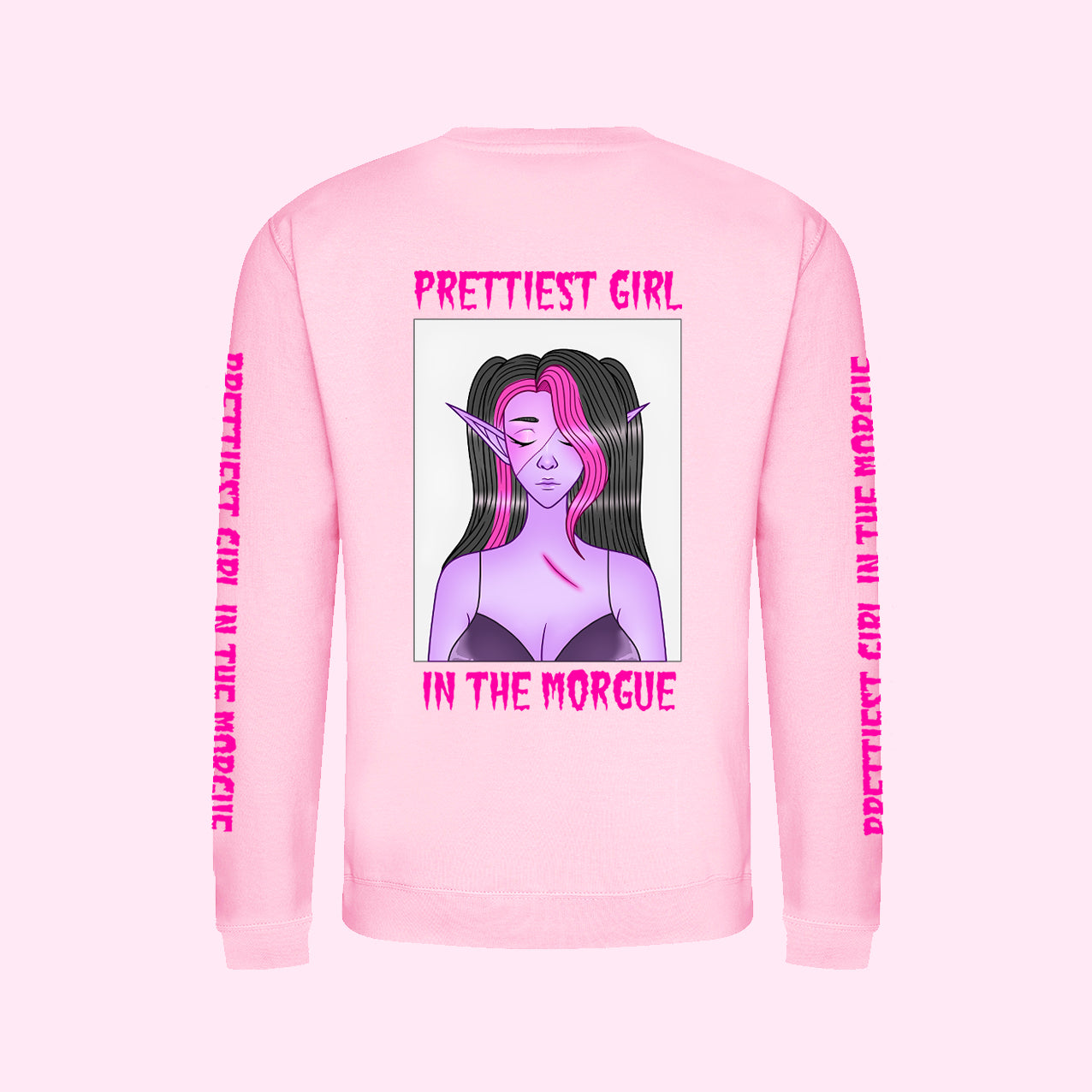 Prettiest Girl In The Morgue Sweater (Sizes S-5XL)