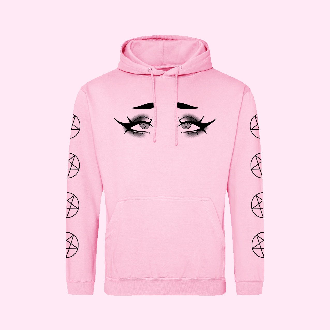 Possessed Monster Eyes Hoodie (Sizes S-5XL)