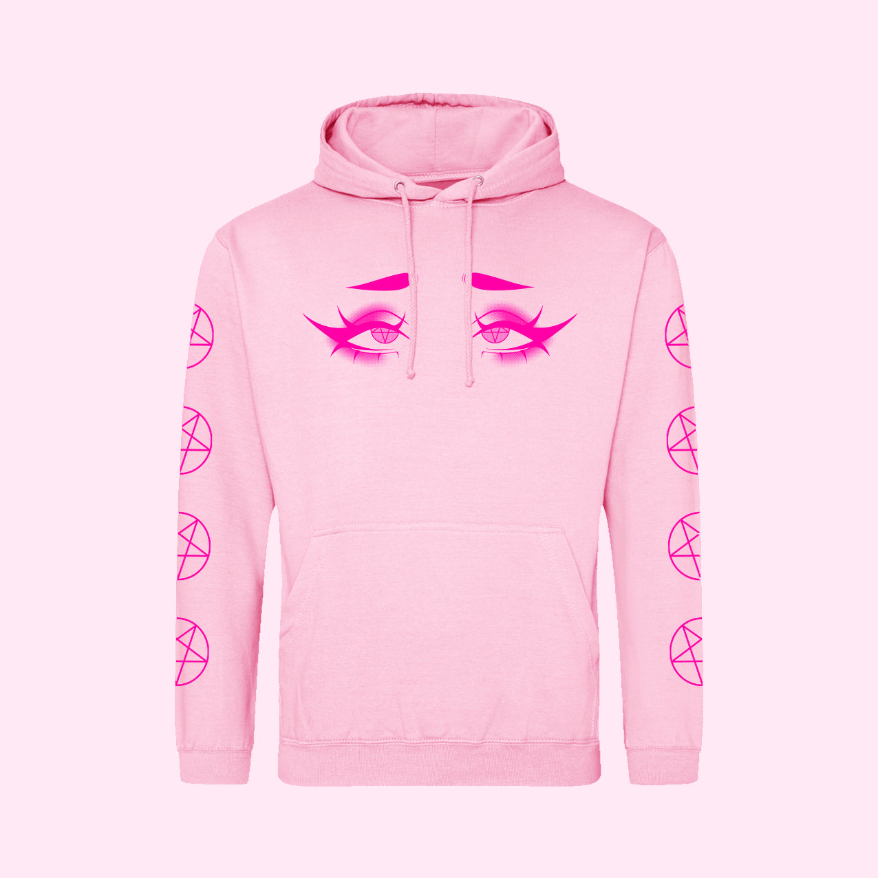 Possessed Monster Eyes Hoodie (Sizes S-5XL)