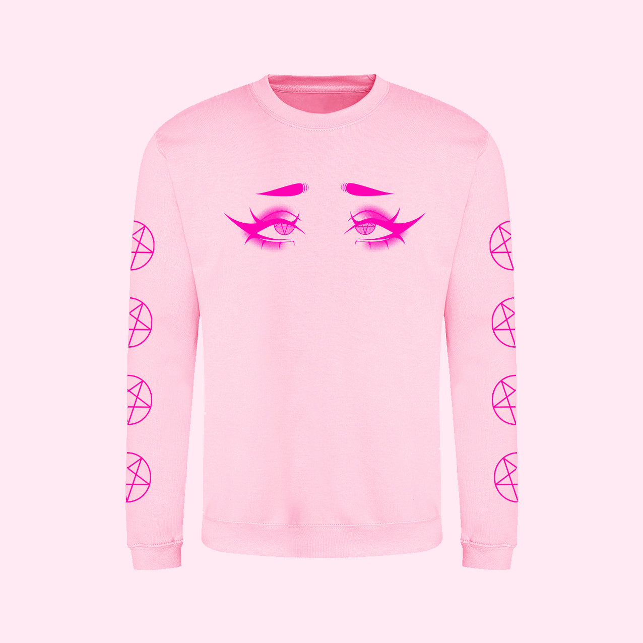 Possessed Monster Eyes Sweater (Sizes S-5XL)