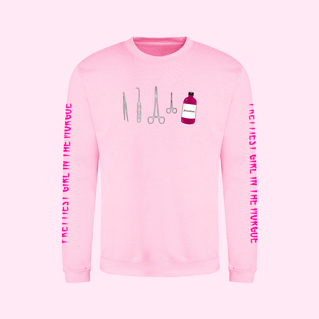 Prettiest Girl In The Morgue Sweater (Sizes S-5XL)
