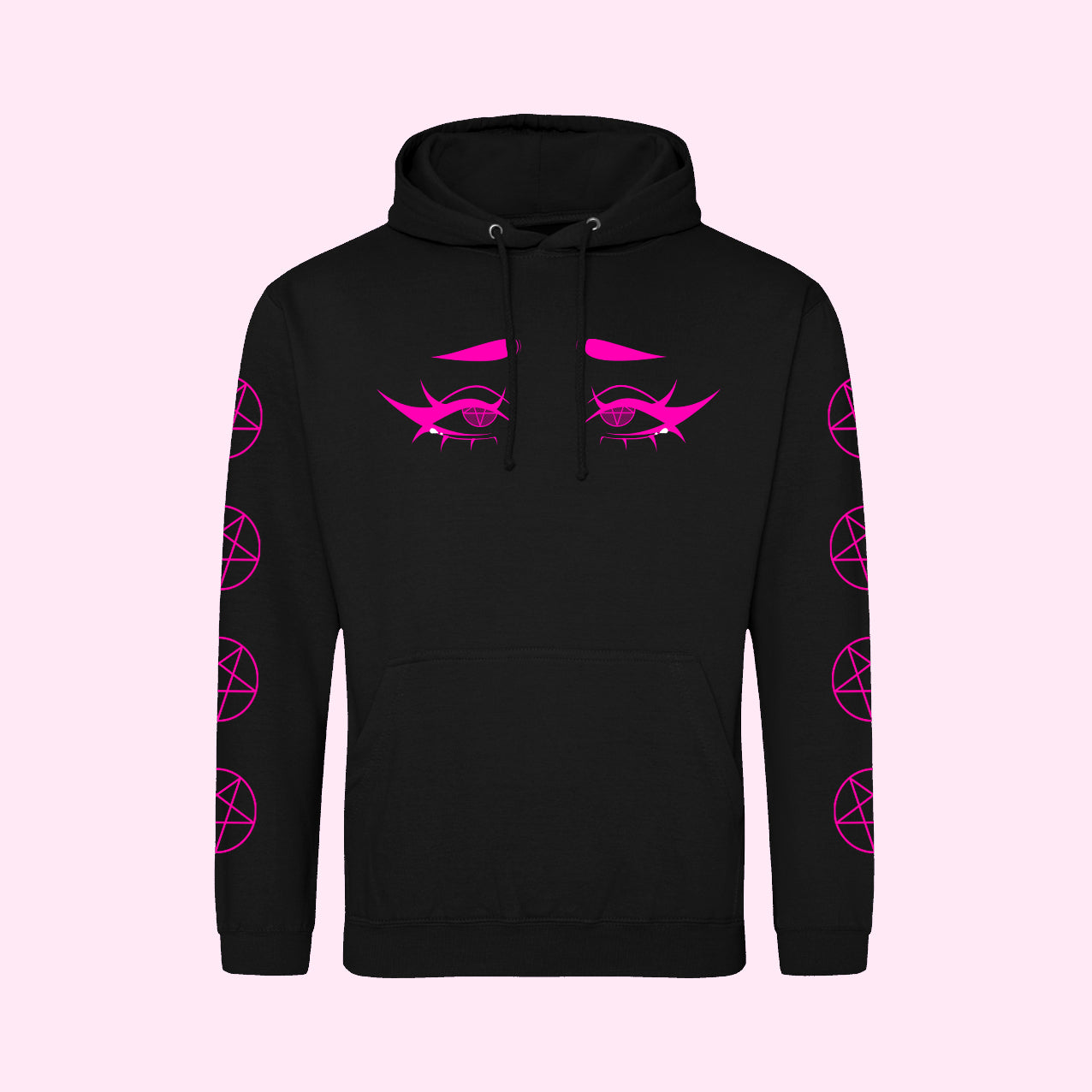 Possessed Monster Eyes Hoodie (Sizes S-5XL)