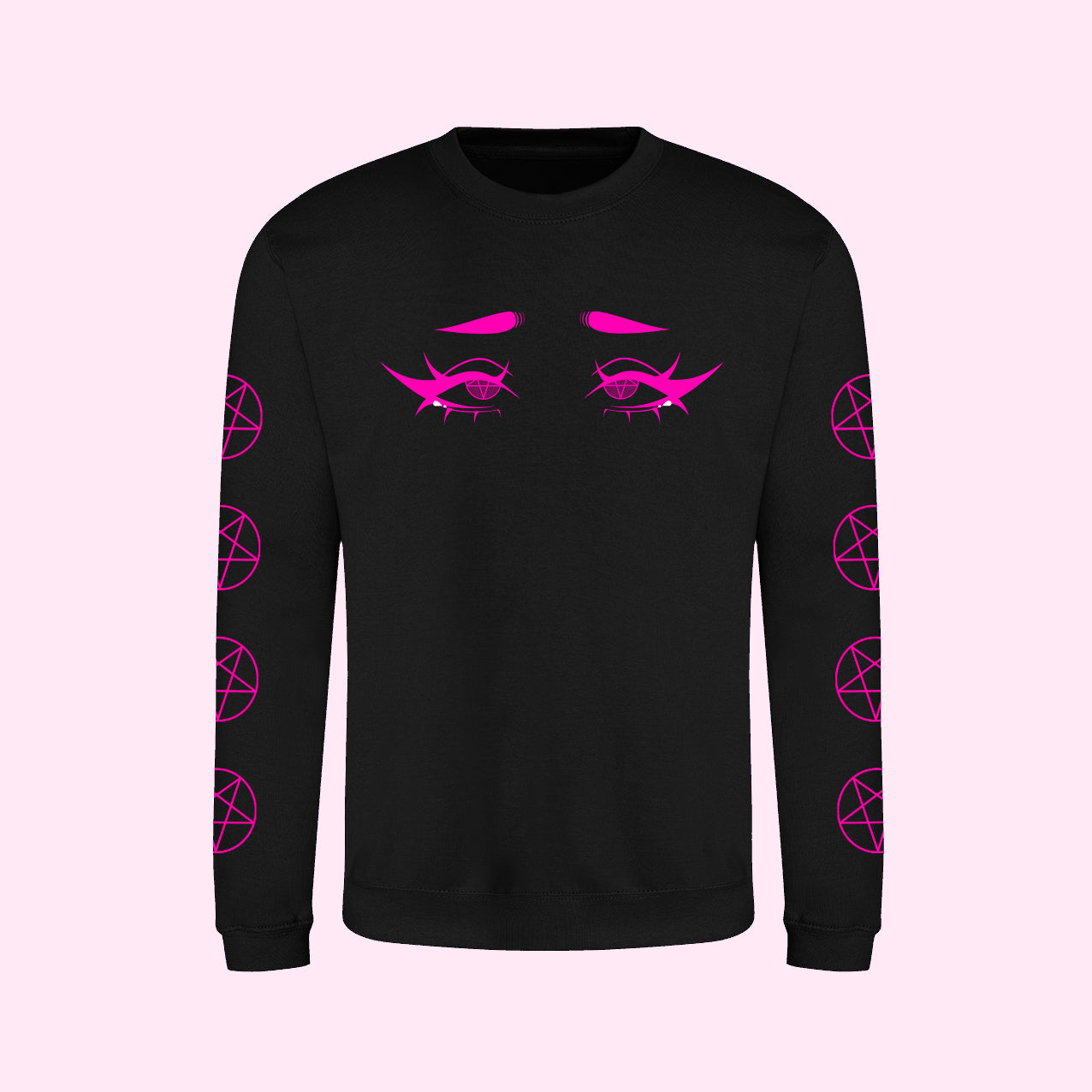 Possessed Monster Eyes Sweater (Sizes S-5XL)