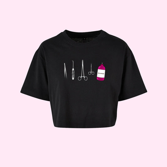 Mortuary Tools Crop Top (Sizes S-5XL)