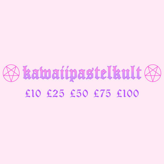 Kawaii Pastel Kult gift card