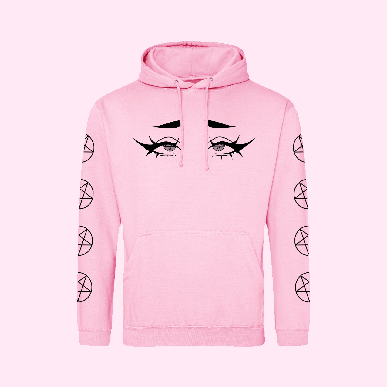 Possessed Monster Eyes Hoodie (Sizes S-5XL)