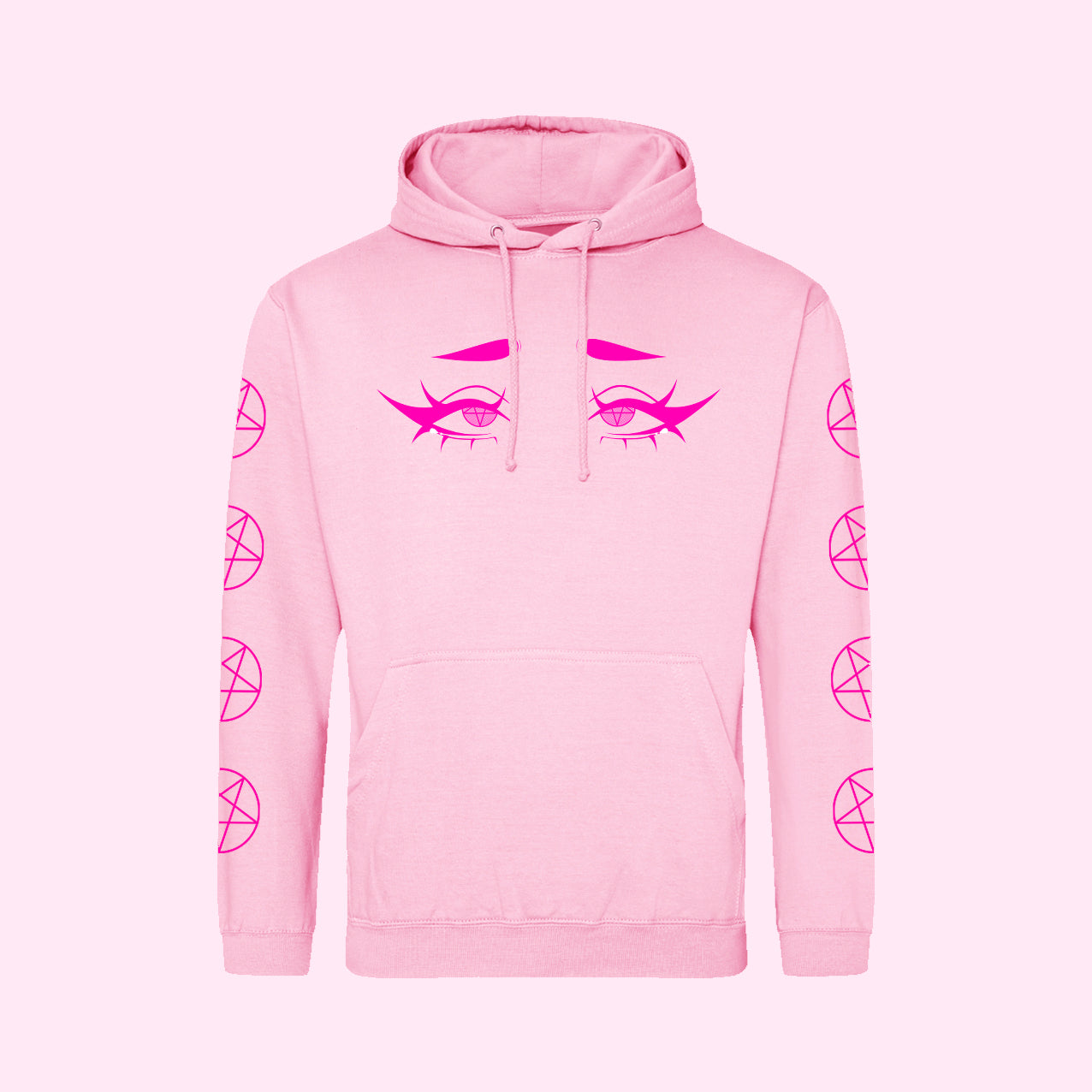 Possessed Monster Eyes Hoodie (Sizes S-5XL)