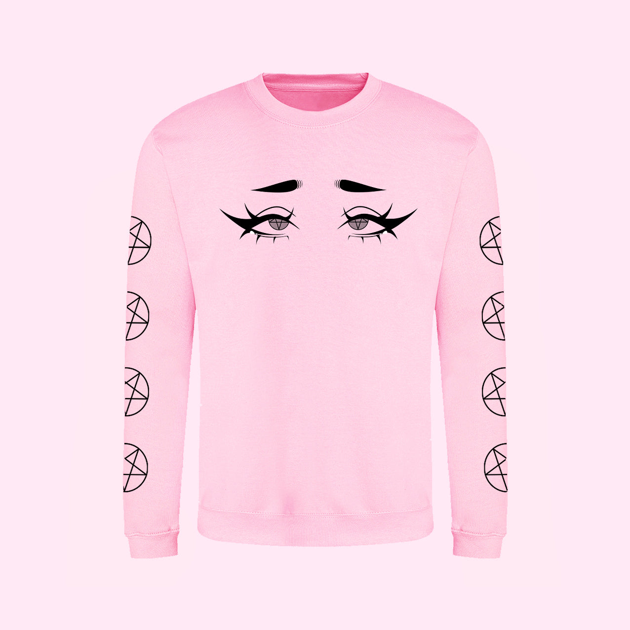 Possessed Monster Eyes Sweater (Sizes S-5XL)