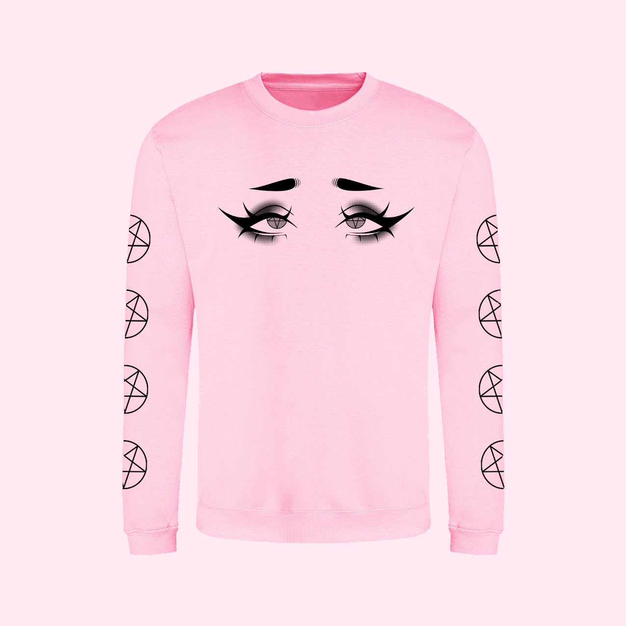 Possessed Monster Eyes Sweater (Sizes S-5XL)